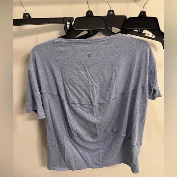 Heathered Blue Lululemon Top - Picture 2 of 2